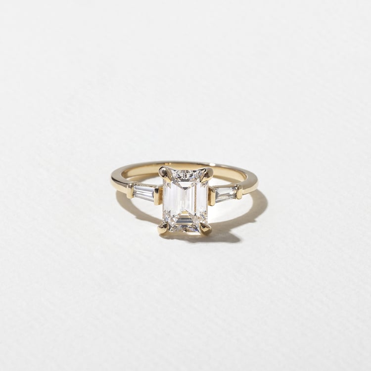 2 CT Round Halo & Pave Lab Grown Diamond Engagement Ring