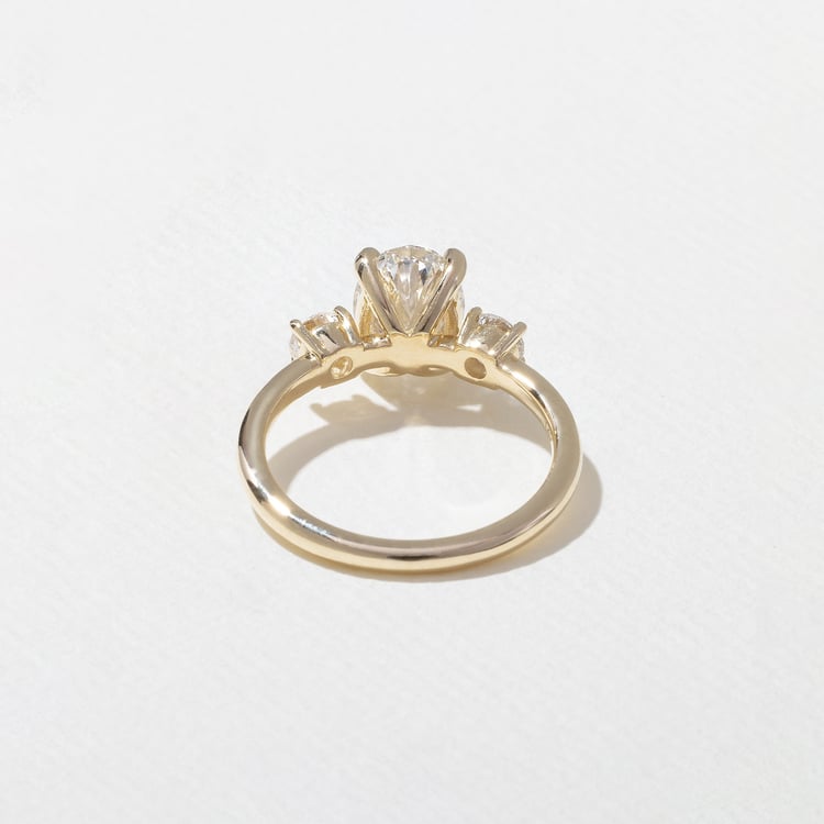 2 CT Round Halo & Pave Lab Grown Diamond Engagement Ring