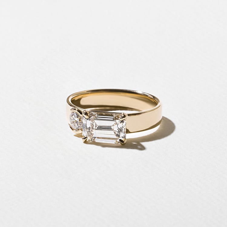 2 CT Round Halo & Pave Lab Grown Diamond Engagement Ring