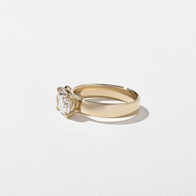 2 CT Round Halo & Pave Lab Grown Diamond Engagement Ring