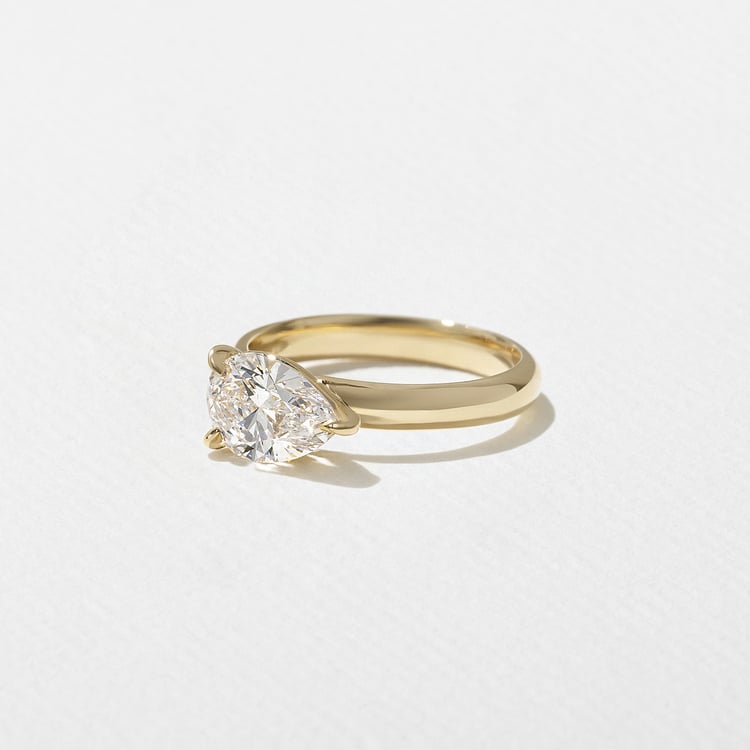 2 CT Round Halo & Pave Lab Grown Diamond Engagement Ring