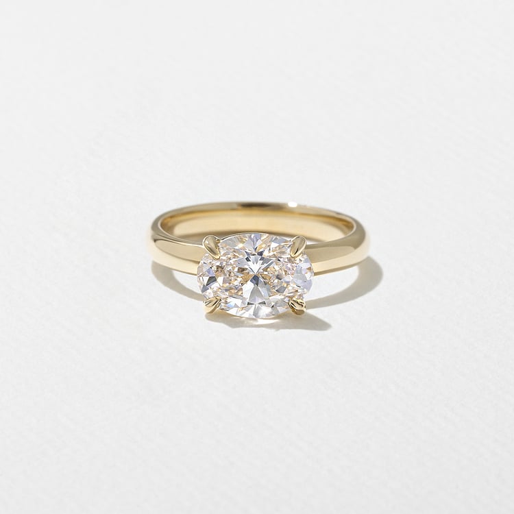 2 CT Round Halo & Pave Lab Grown Diamond Engagement Ring
