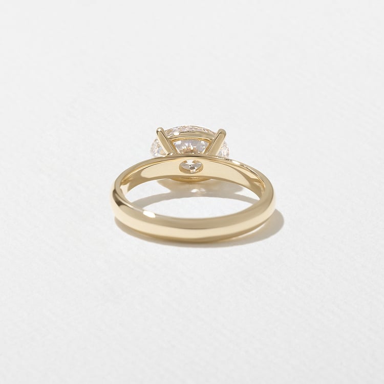 2 CT Round Halo & Pave Lab Grown Diamond Engagement Ring