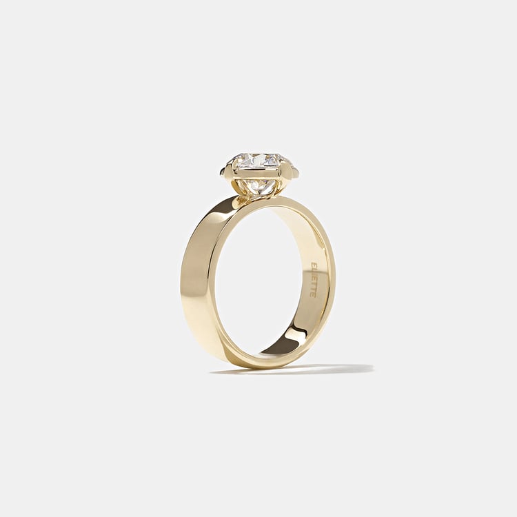2 CT Round Halo & Pave Lab Grown Diamond Engagement Ring