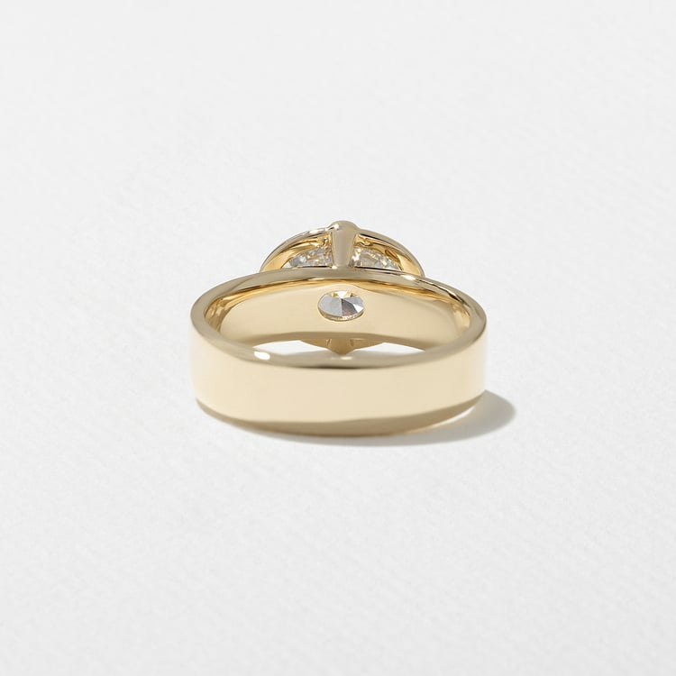 2 CT Round Halo & Pave Lab Grown Diamond Engagement Ring
