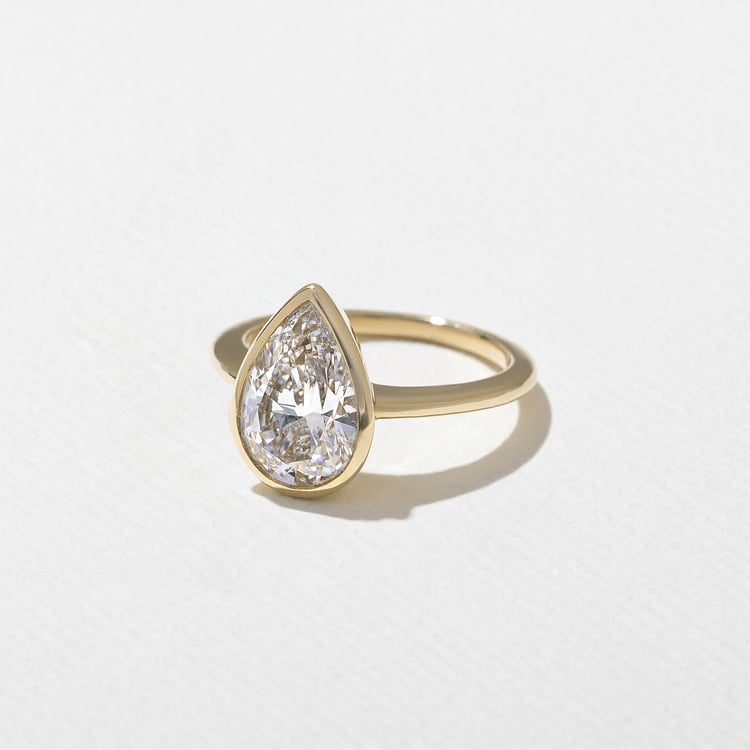 2 CT Round Halo & Pave Lab Grown Diamond Engagement Ring