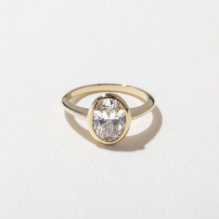 2 CT Round Halo & Pave Lab Grown Diamond Engagement Ring