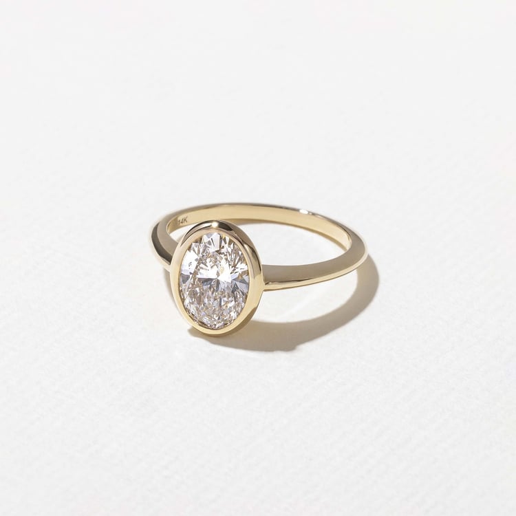 2 CT Round Halo & Pave Lab Grown Diamond Engagement Ring