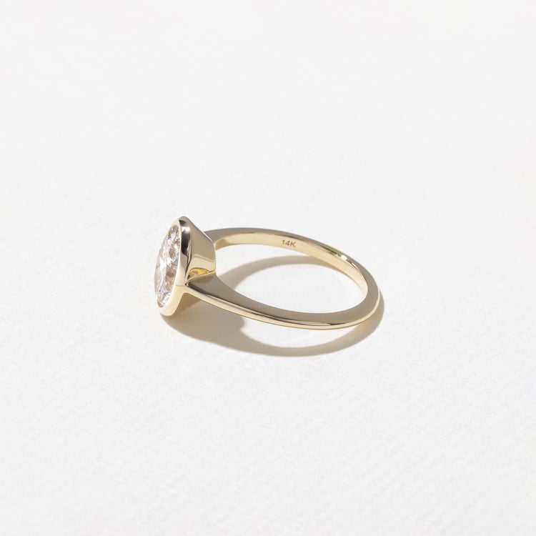 2 CT Round Halo & Pave Lab Grown Diamond Engagement Ring
