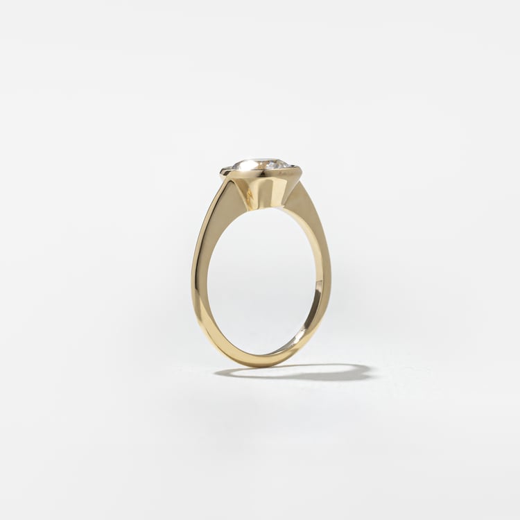 2 CT Round Halo & Pave Lab Grown Diamond Engagement Ring