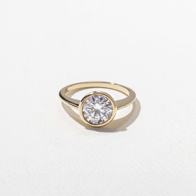 2 CT Round Halo & Pave Lab Grown Diamond Engagement Ring