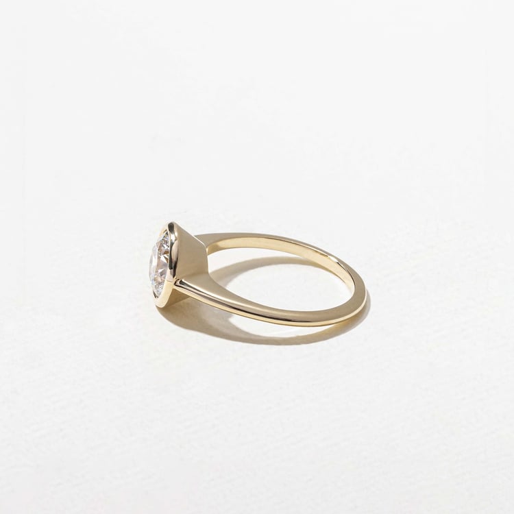 2 CT Round Halo & Pave Lab Grown Diamond Engagement Ring