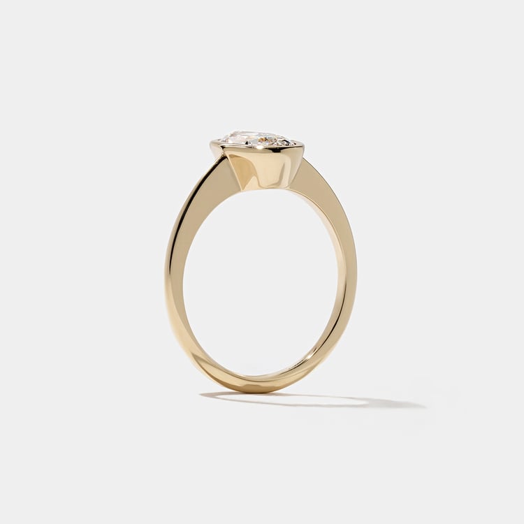 2 CT Round Halo & Pave Lab Grown Diamond Engagement Ring