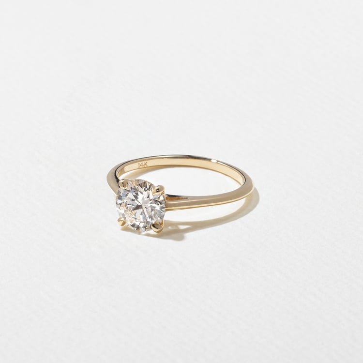 2 CT Round Halo & Pave Lab Grown Diamond Engagement Ring