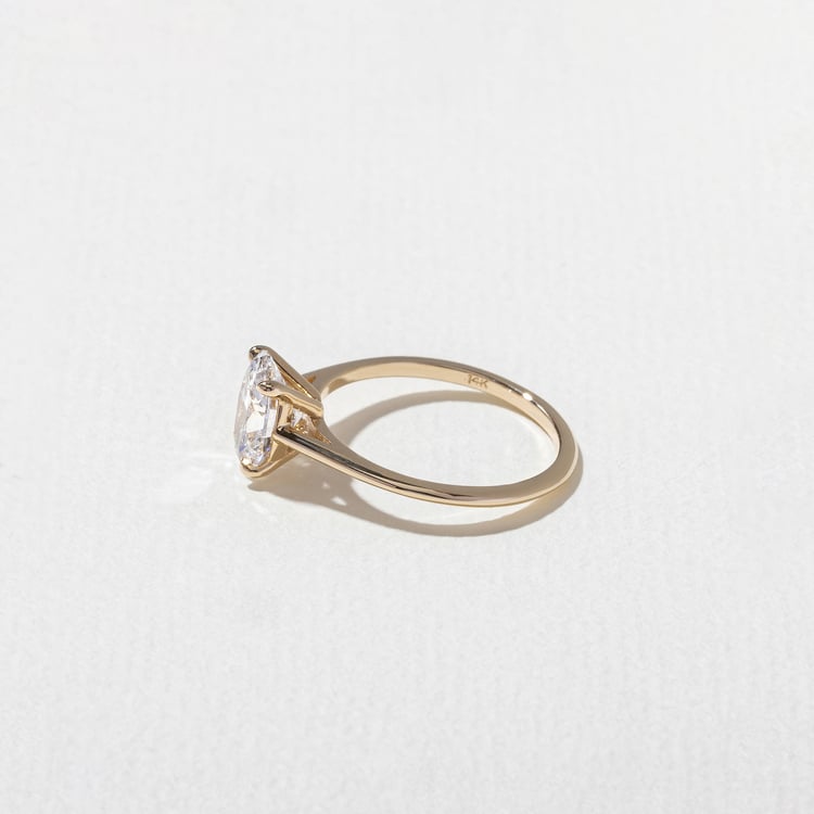 2 CT Round Halo & Pave Lab Grown Diamond Engagement Ring
