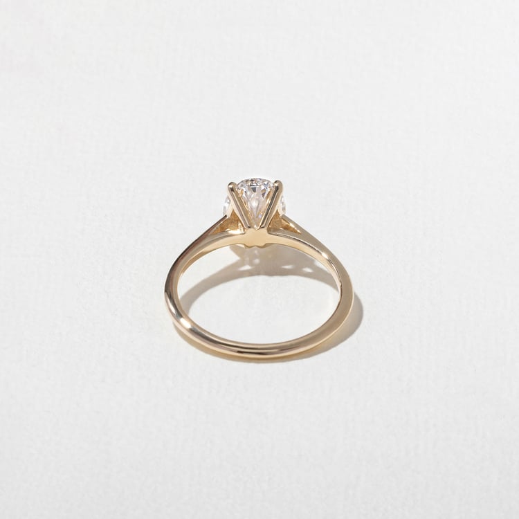 2 CT Round Halo & Pave Lab Grown Diamond Engagement Ring