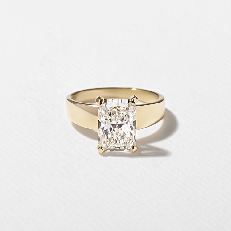 2 CT Round Halo & Pave Lab Grown Diamond Engagement Ring