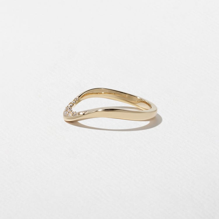 0.15 TCW Round Milgrain Lab Grown Diamond Wedding Band
