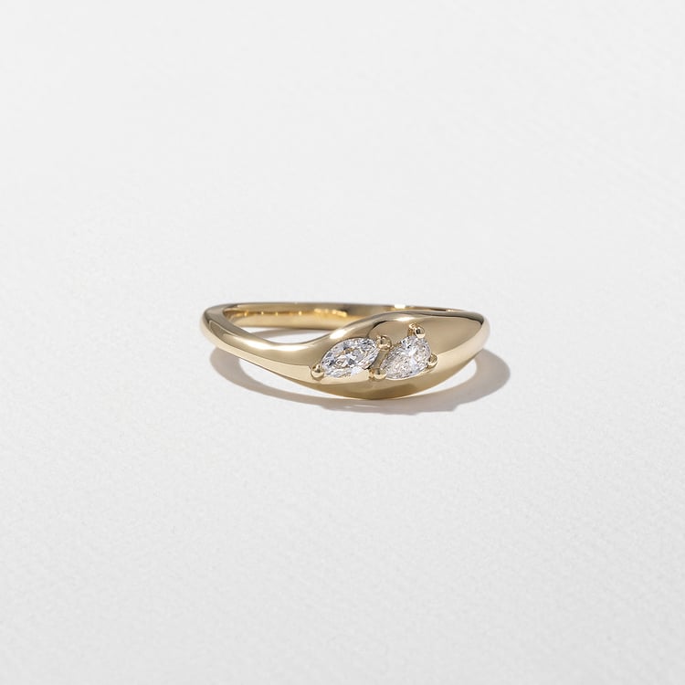 0.15 TCW Round Milgrain Lab Grown Diamond Wedding Band