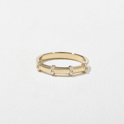 0.08 TCW Round Eternity Lab Grown Diamond Wedding Band