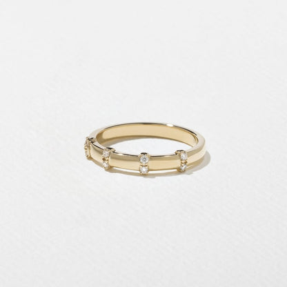 0.08 TCW Round Eternity Lab Grown Diamond Wedding Band
