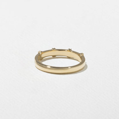 0.08 TCW Round Eternity Lab Grown Diamond Wedding Band