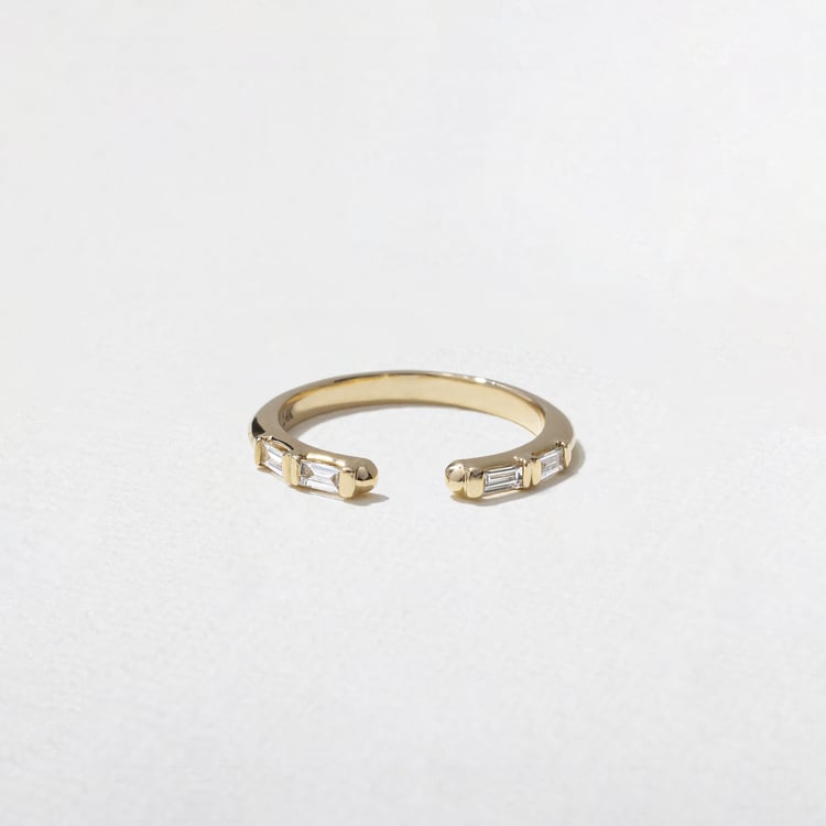 0.15 TCW Round Milgrain Lab Grown Diamond Wedding Band