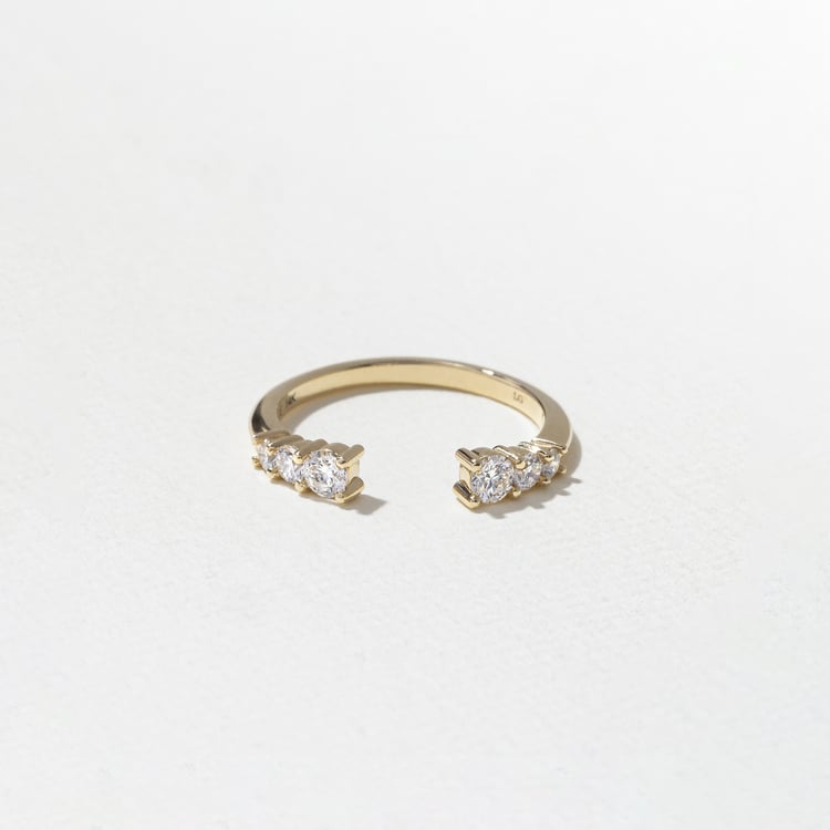 0.15 TCW Round Milgrain Lab Grown Diamond Wedding Band