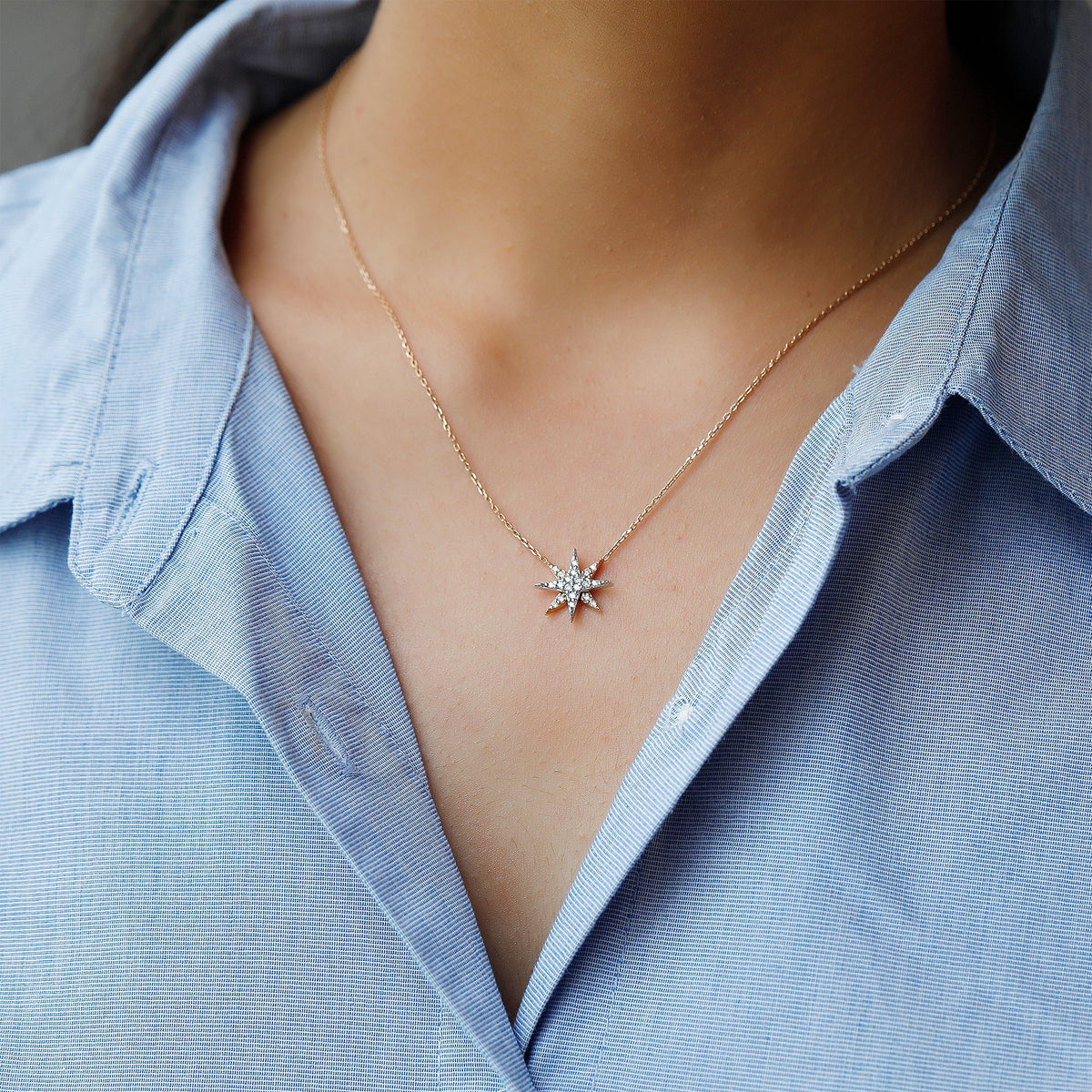 0.3 TCW Round Lab Grown Diamond Pendant Necklace