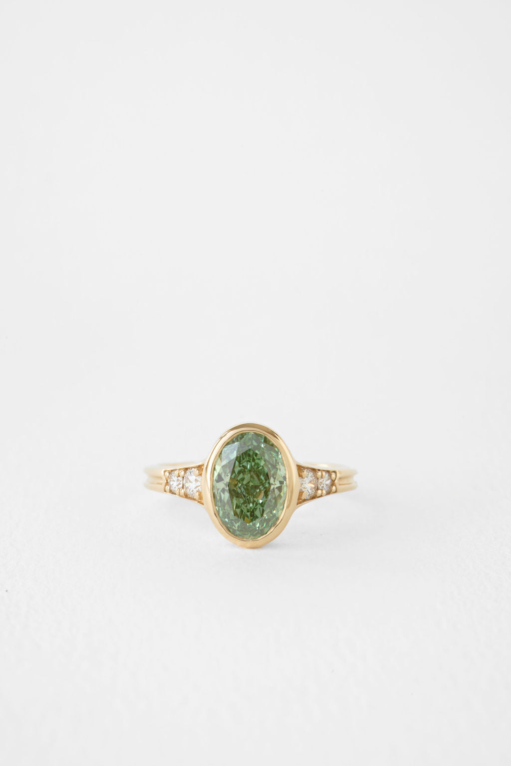 2 CT Round Halo & Pave Lab Grown Diamond Engagement Ring