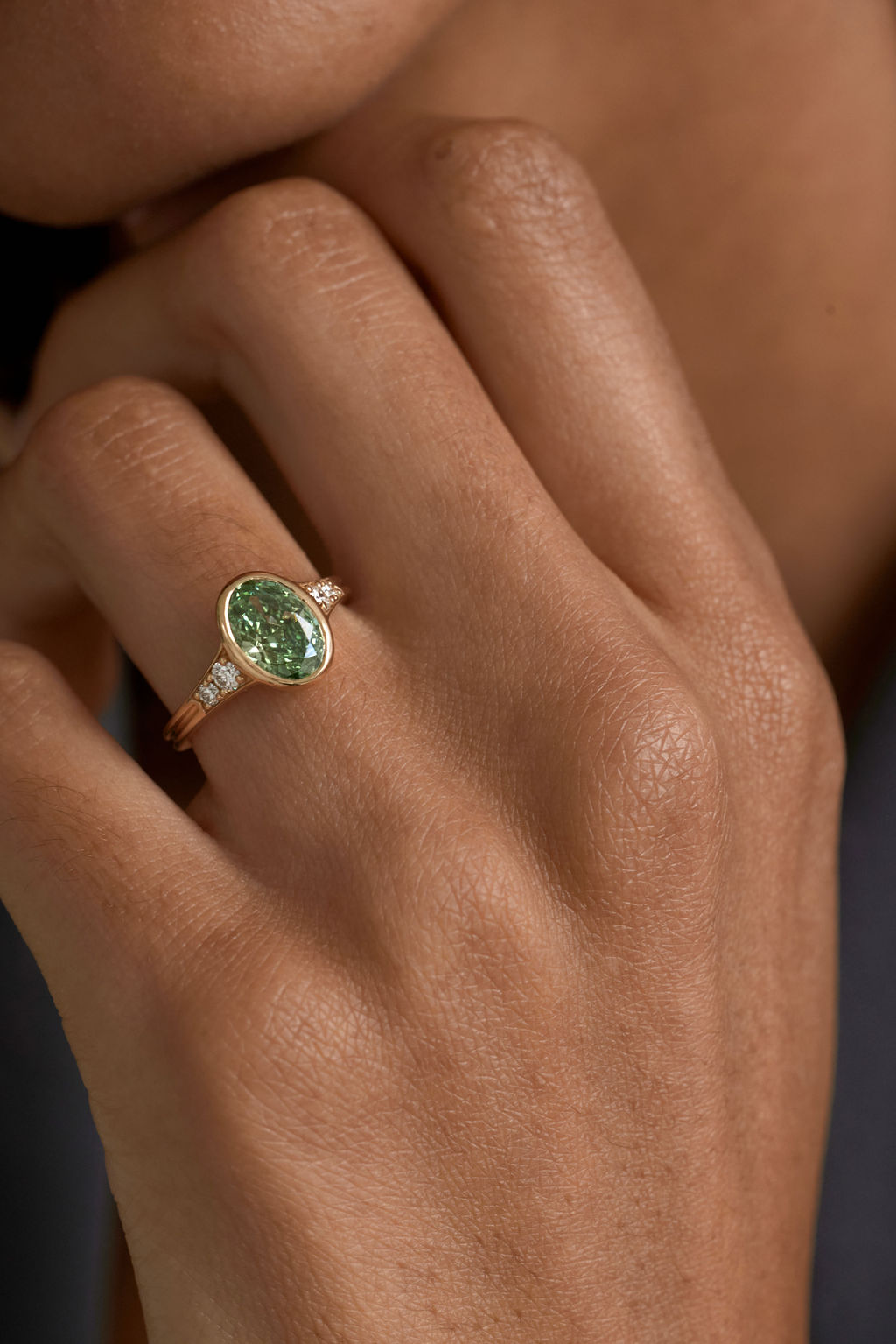 2 CT Round Halo & Pave Lab Grown Diamond Engagement Ring