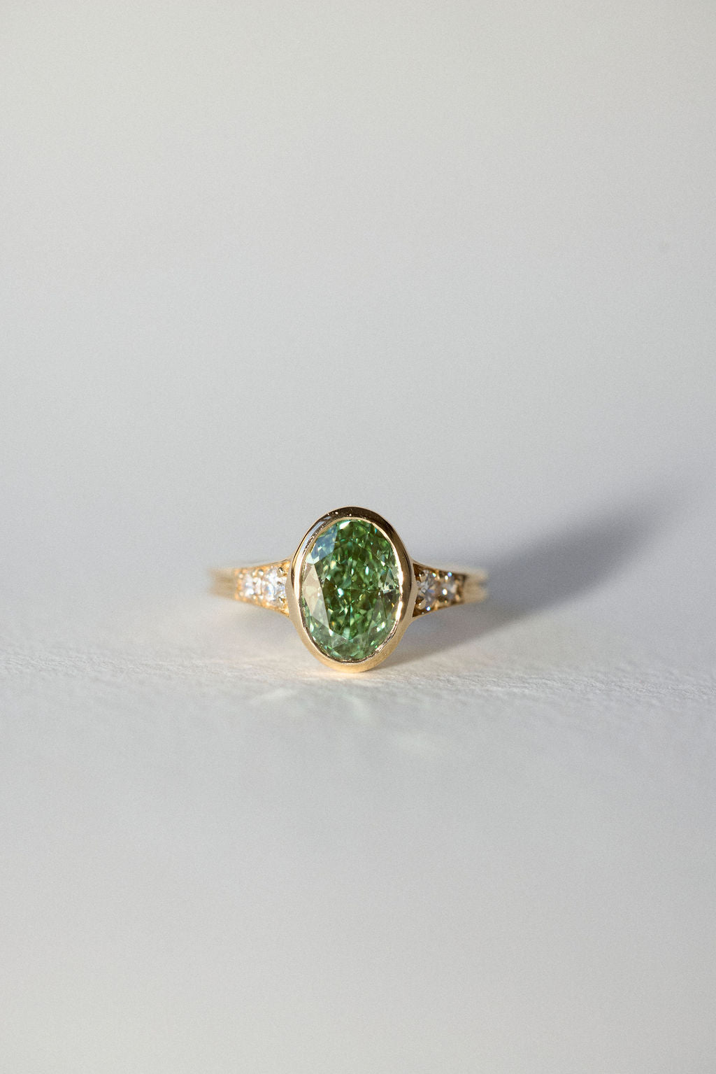 2 CT Round Halo & Pave Lab Grown Diamond Engagement Ring