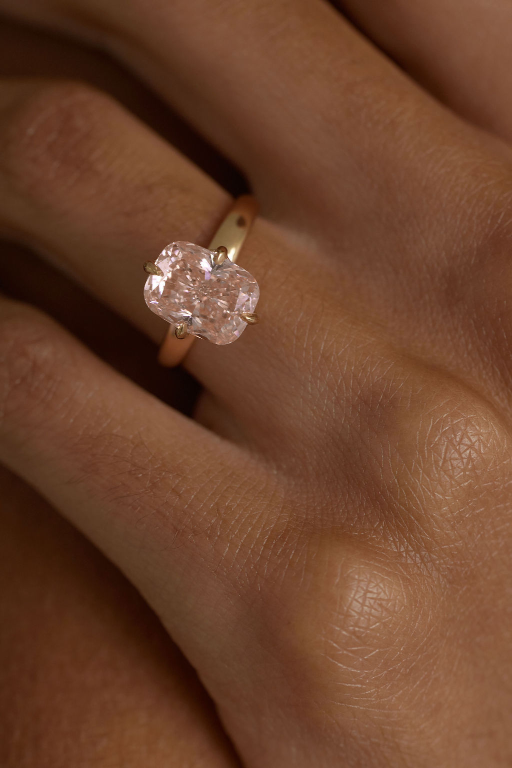 2 CT Round Halo & Pave Lab Grown Diamond Engagement Ring