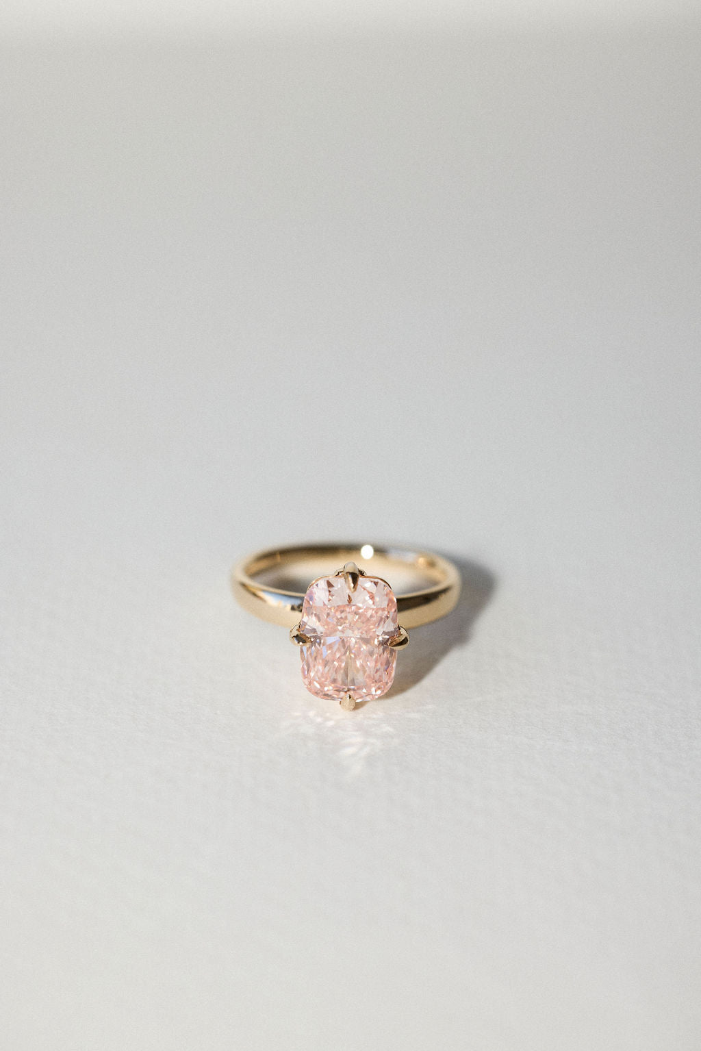 2 CT Round Halo & Pave Lab Grown Diamond Engagement Ring