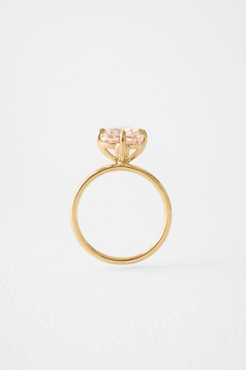 2 CT Round Halo & Pave Lab Grown Diamond Engagement Ring
