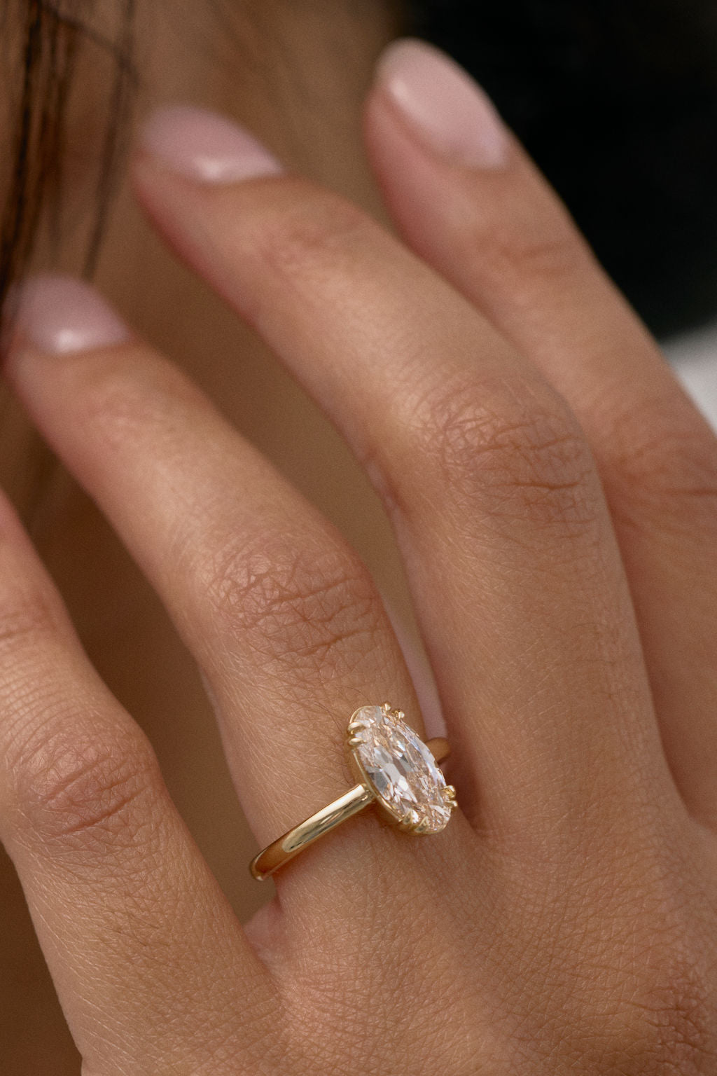 2 CT Round Halo & Pave Lab Grown Diamond Engagement Ring