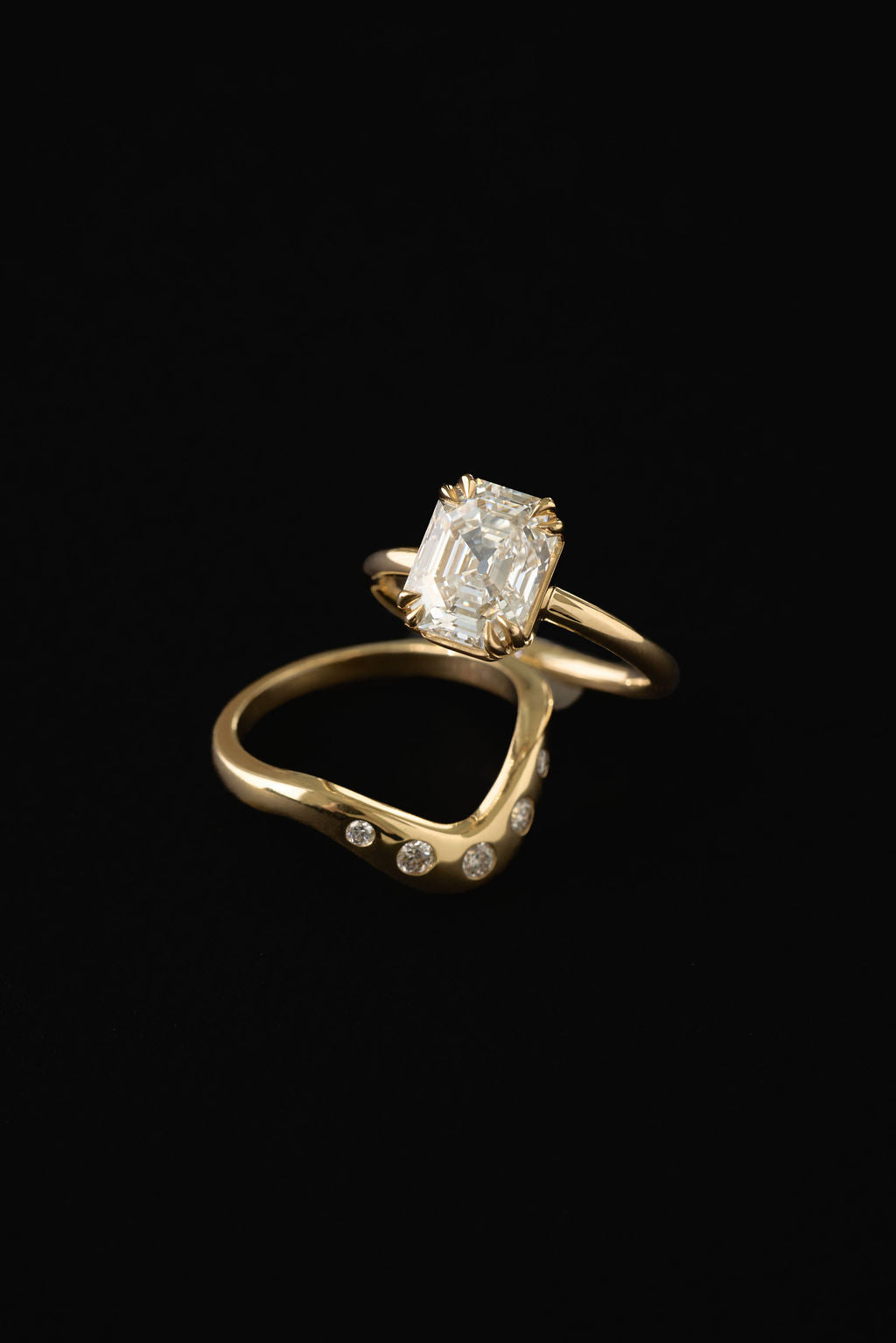 2 CT Round Halo & Pave Lab Grown Diamond Engagement Ring
