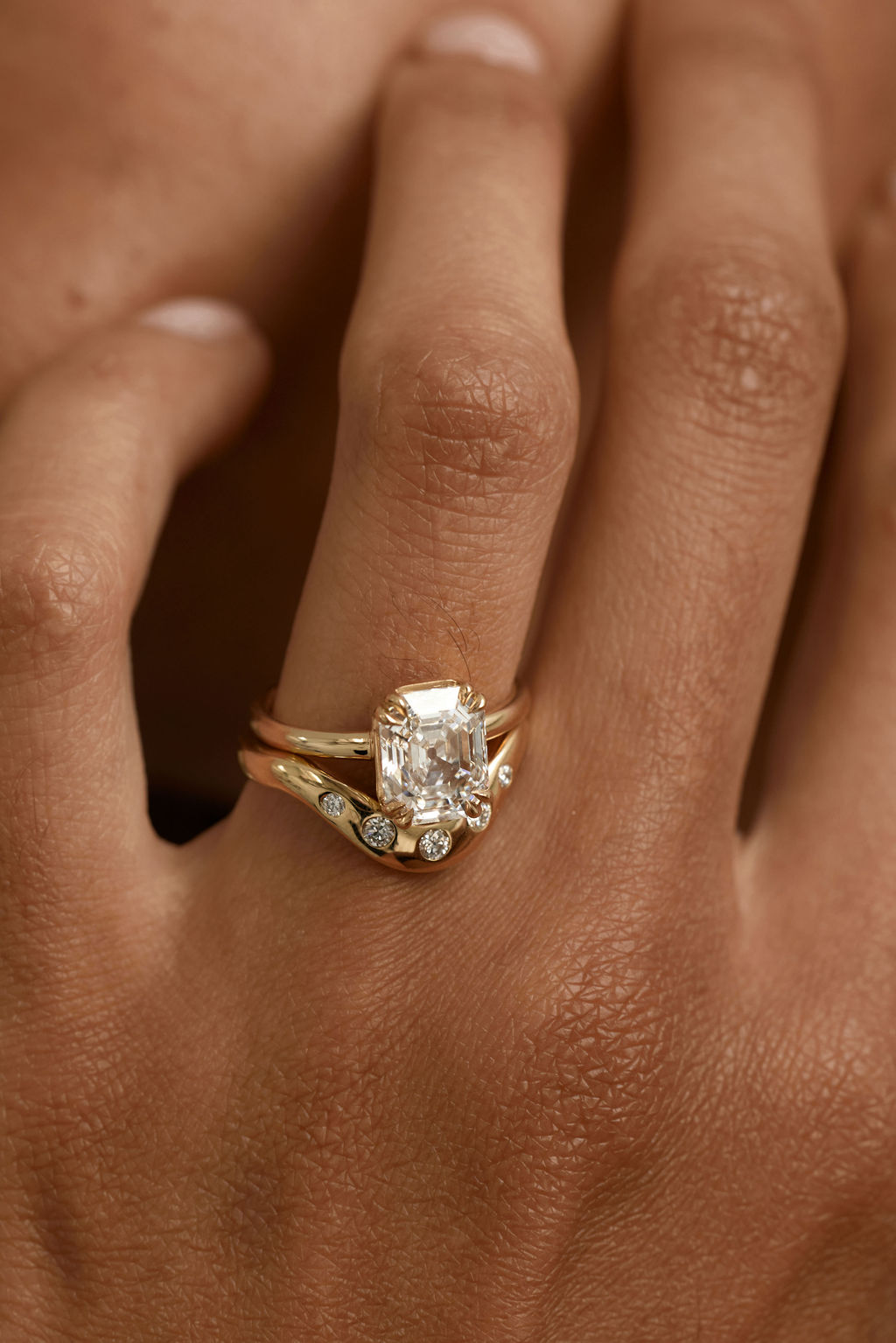 2 CT Round Halo & Pave Lab Grown Diamond Engagement Ring