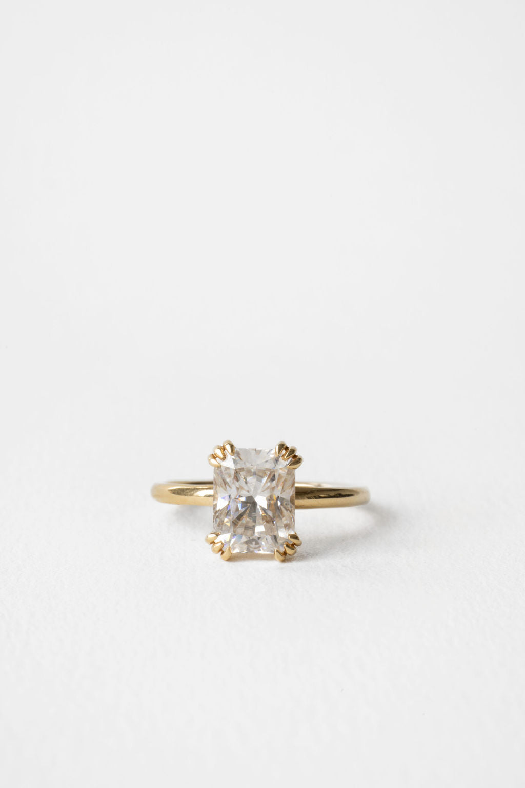 2 CT Round Halo & Pave Lab Grown Diamond Engagement Ring