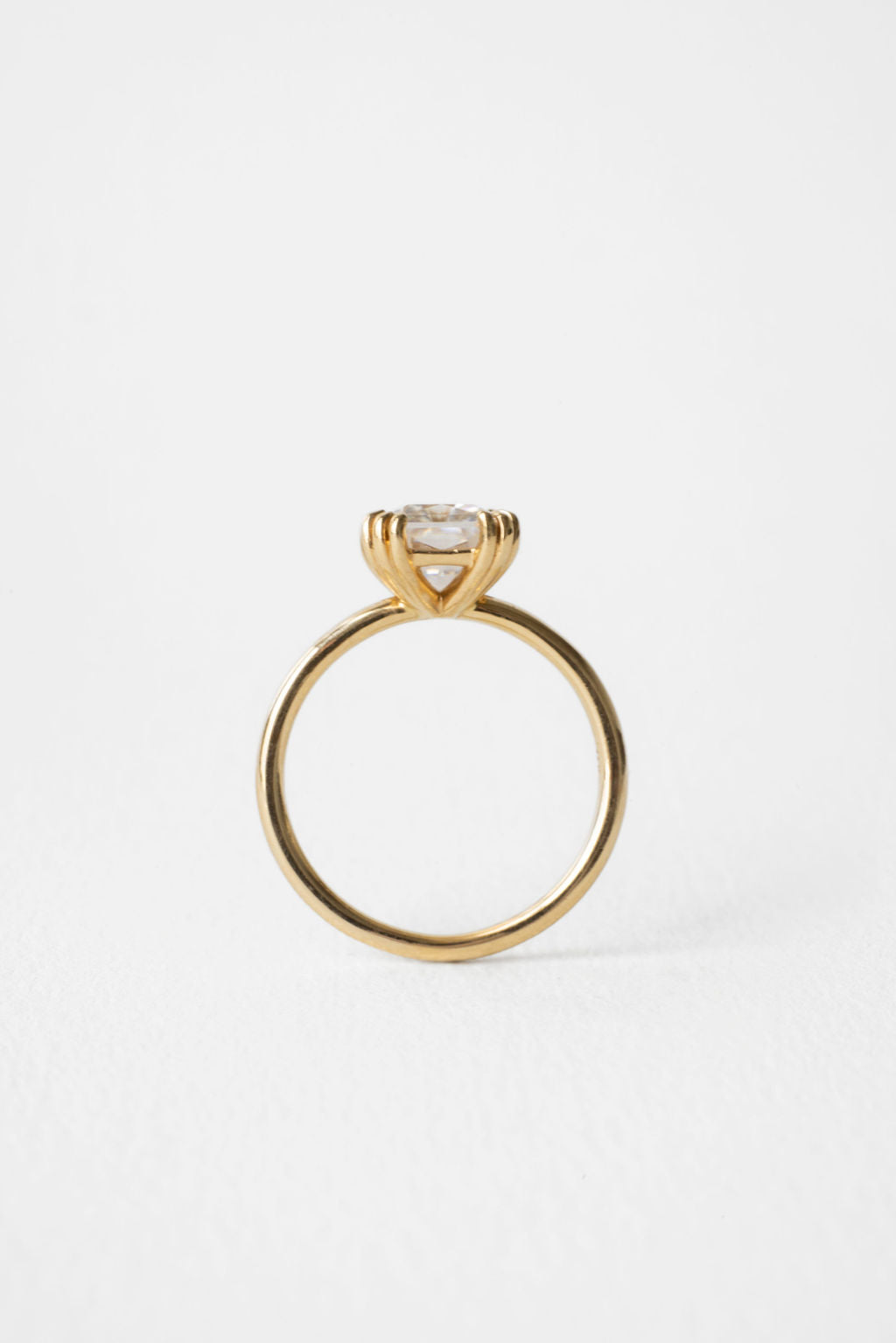 2 CT Round Halo & Pave Lab Grown Diamond Engagement Ring