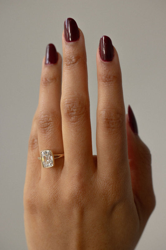 2 CT Round Halo & Pave Lab Grown Diamond Engagement Ring