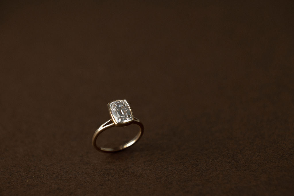 2 CT Round Halo & Pave Lab Grown Diamond Engagement Ring