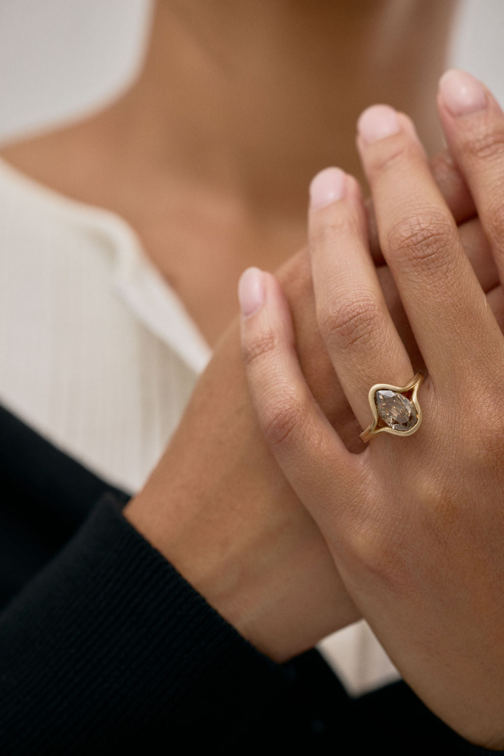 2 CT Round Halo & Pave Lab Grown Diamond Engagement Ring