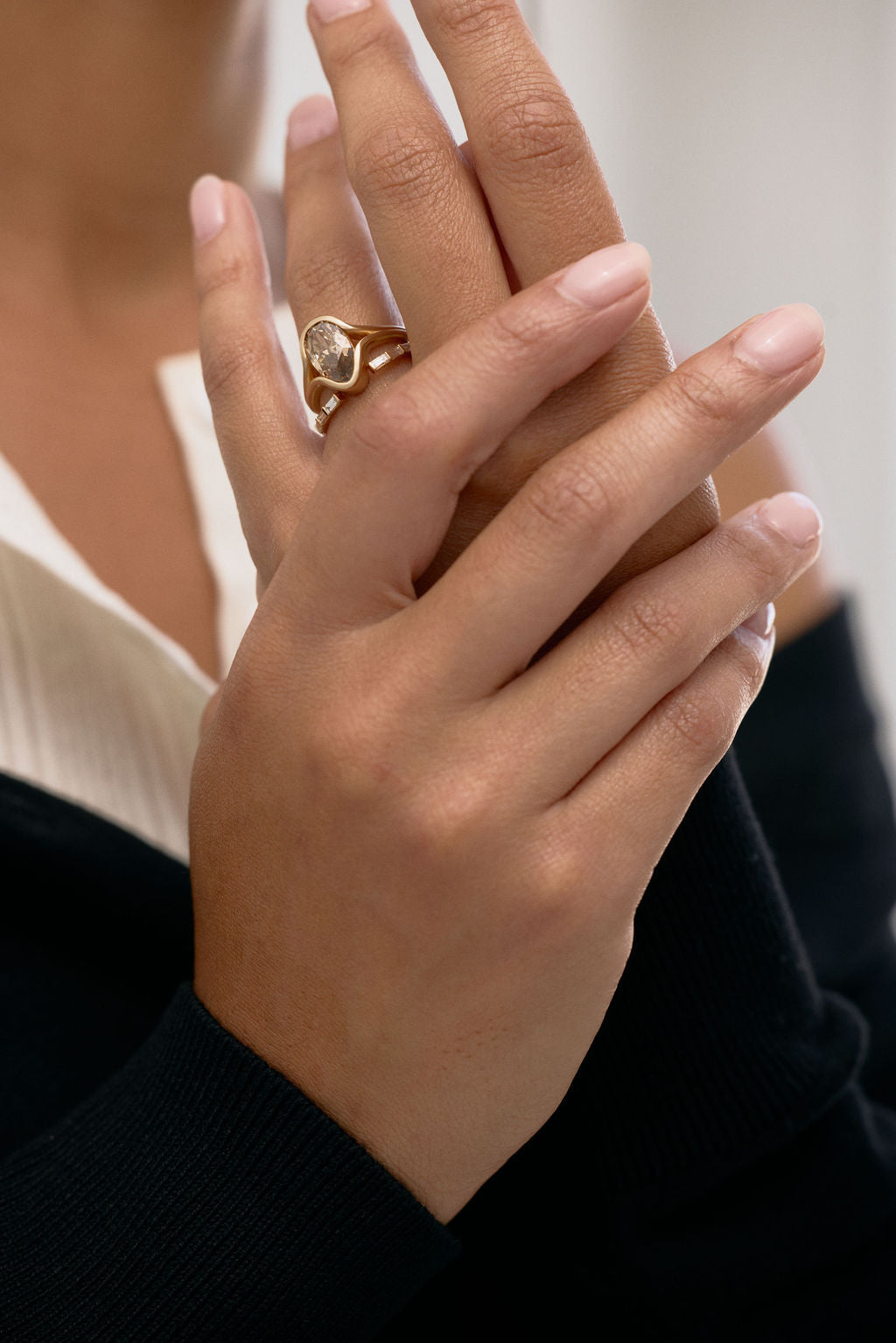 2 CT Round Halo & Pave Lab Grown Diamond Engagement Ring
