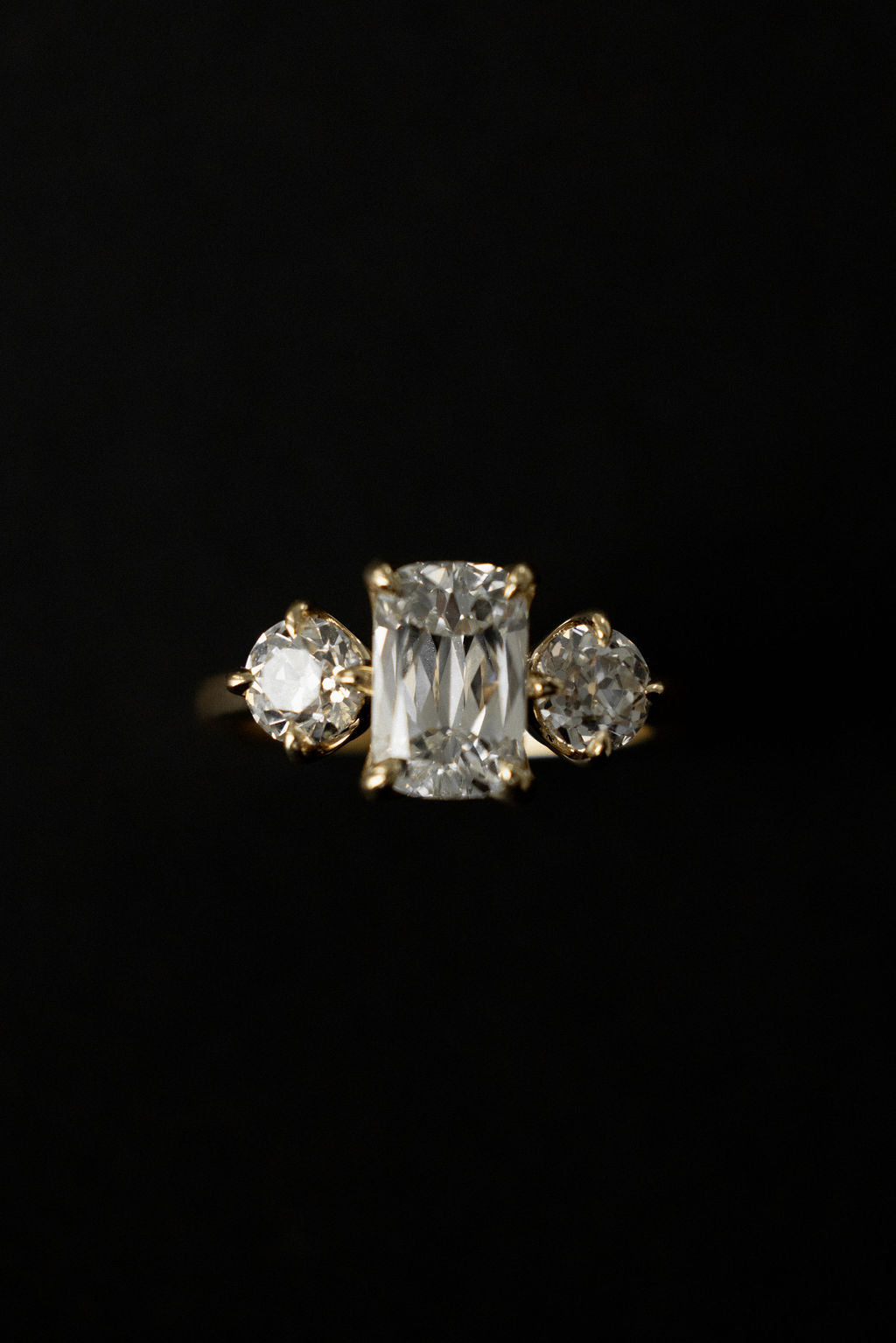 2 CT Round Halo & Pave Lab Grown Diamond Engagement Ring