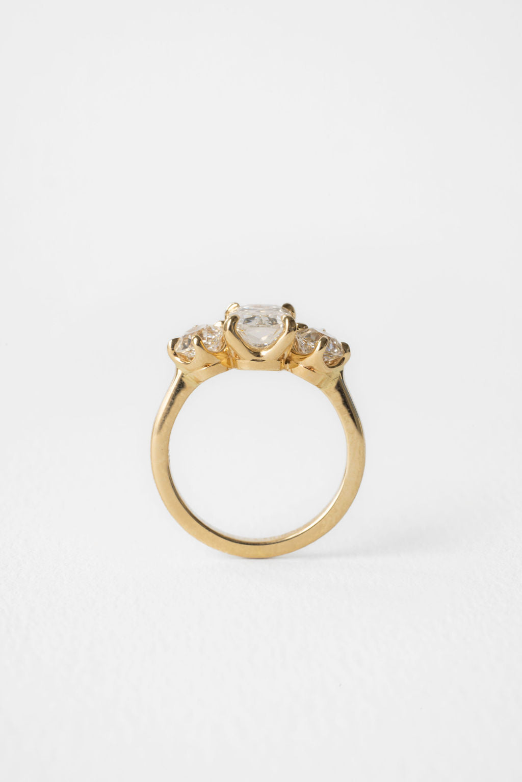 2 CT Round Halo & Pave Lab Grown Diamond Engagement Ring