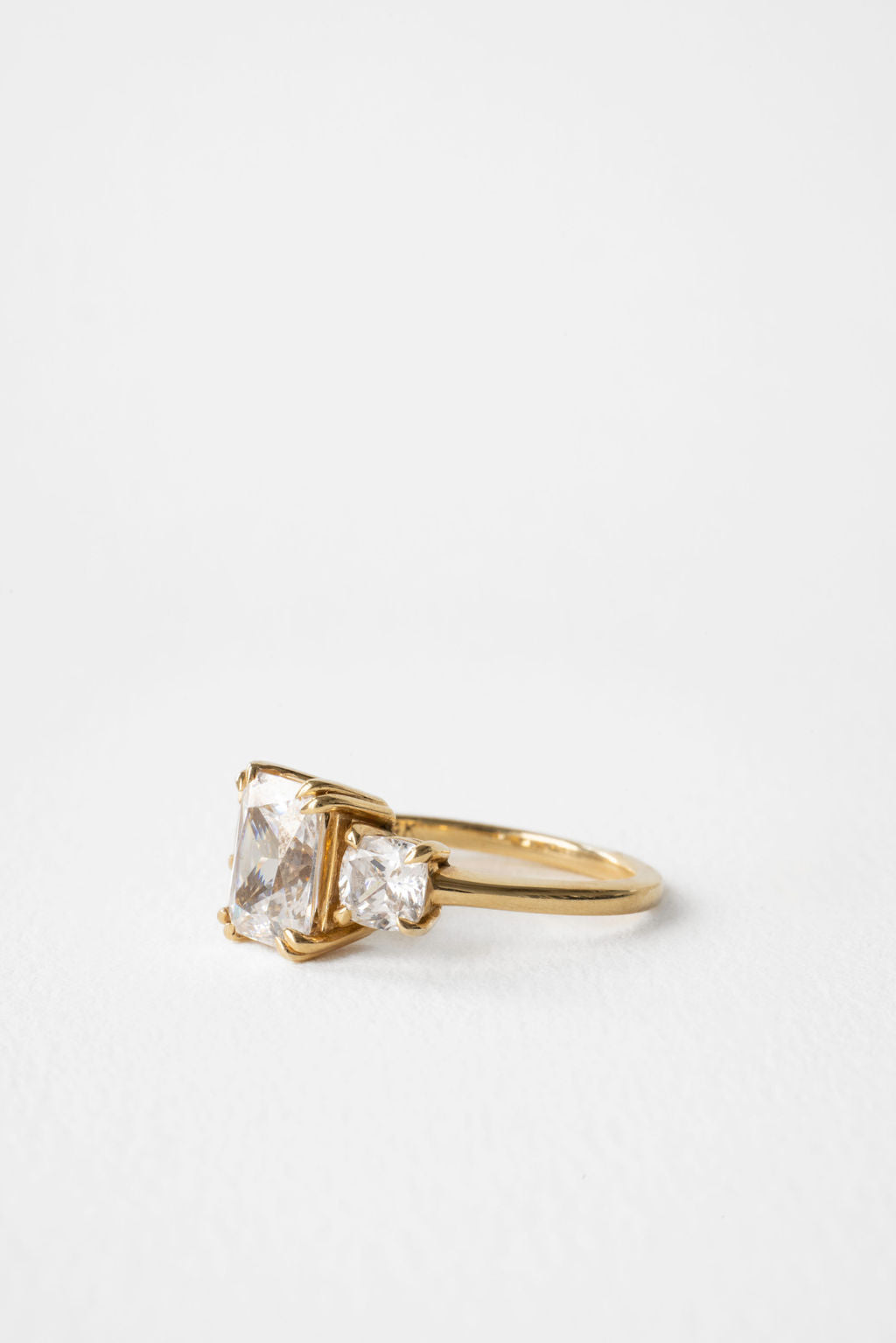 2 CT Round Halo & Pave Lab Grown Diamond Engagement Ring