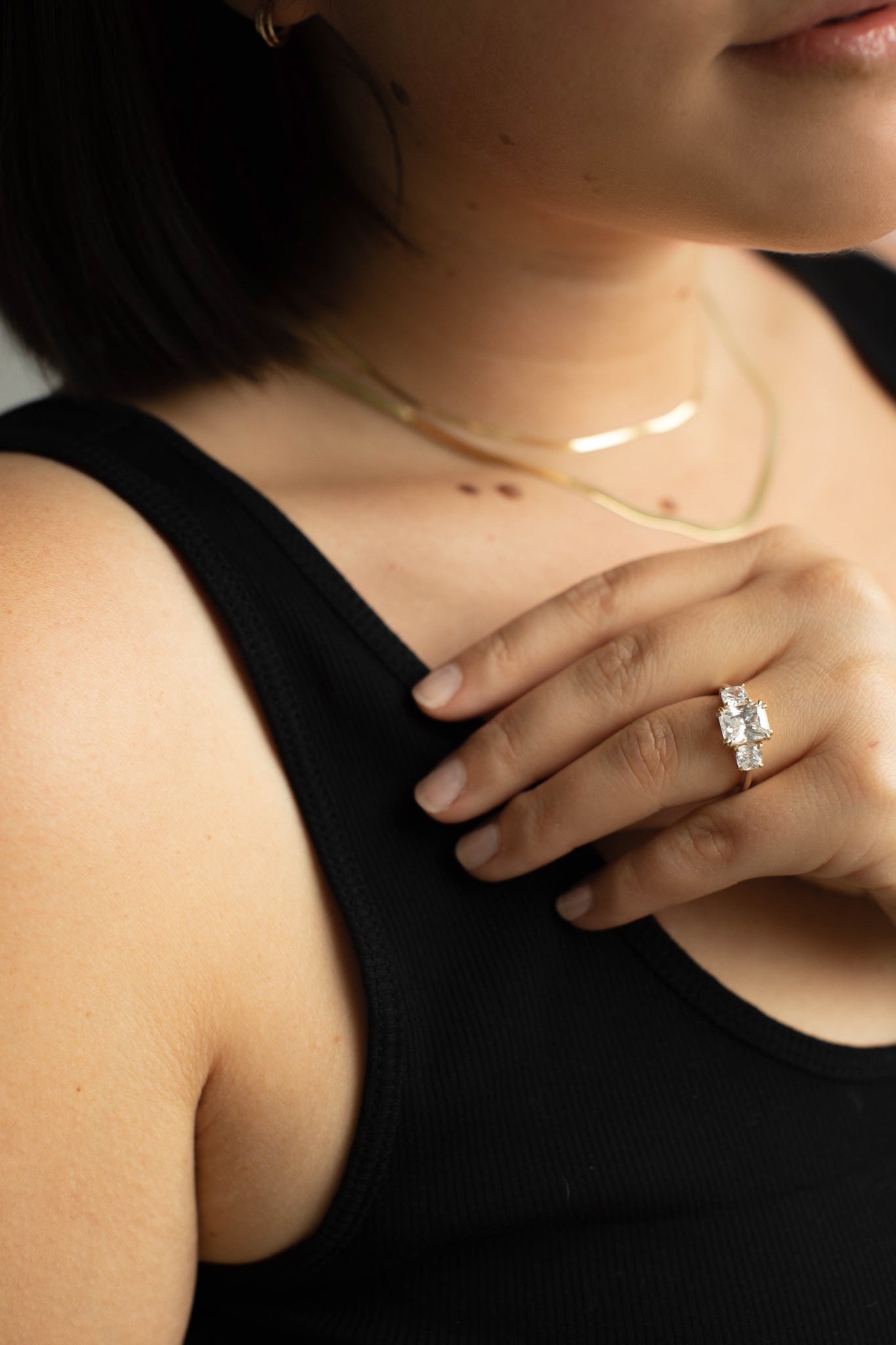 2 CT Round Halo & Pave Lab Grown Diamond Engagement Ring