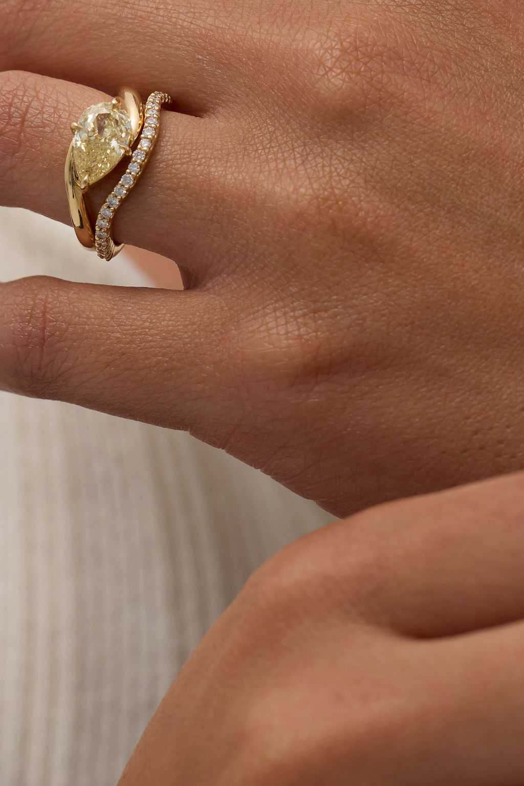 2 CT Round Halo & Pave Lab Grown Diamond Engagement Ring