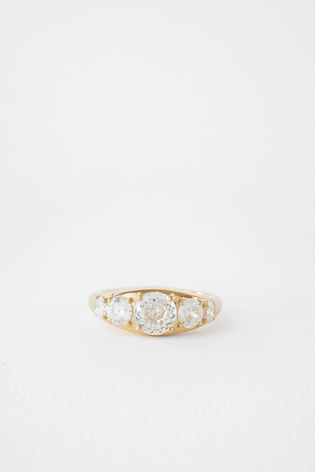 2 CT Round Halo & Pave Lab Grown Diamond Engagement Ring